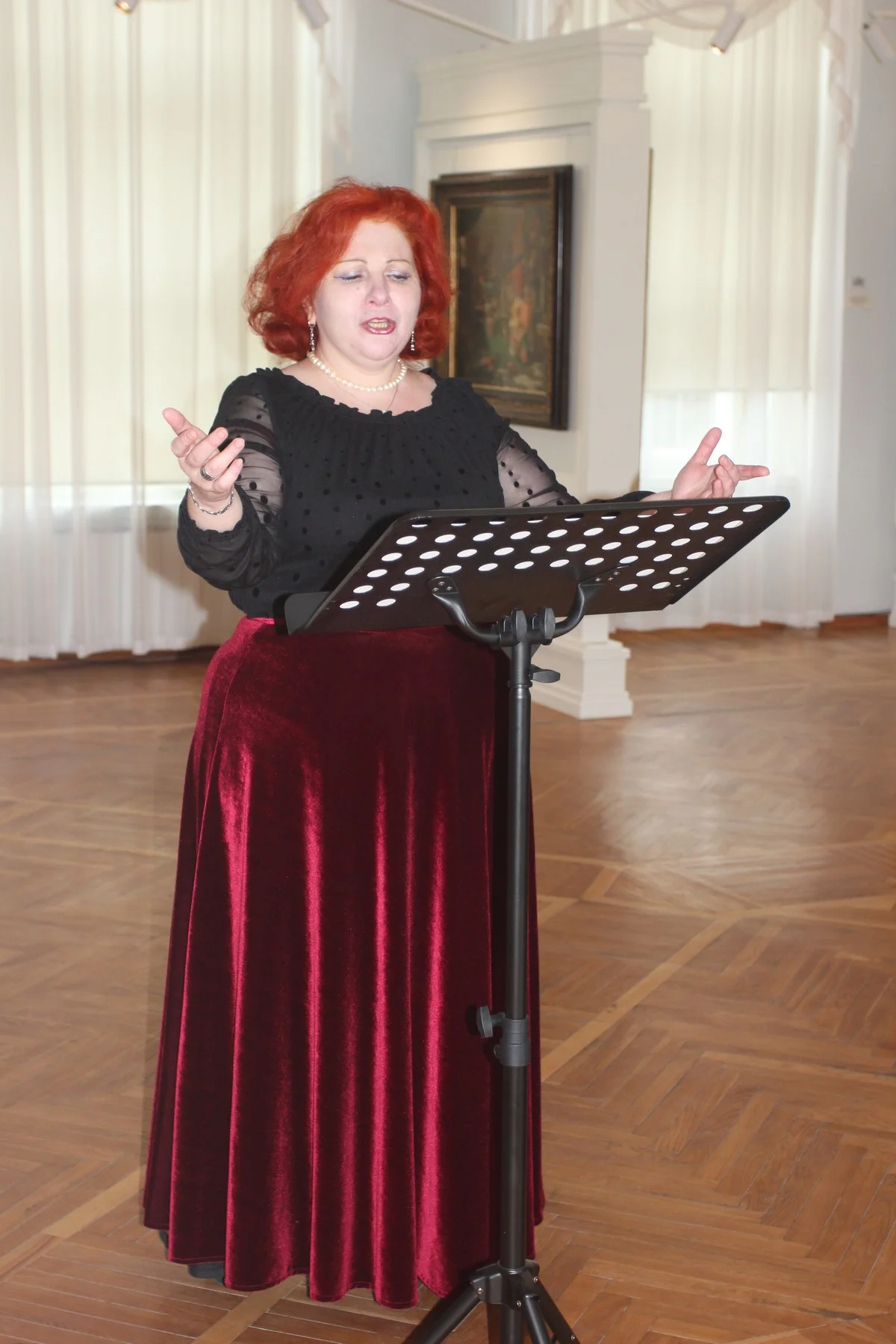 Елена Шумаева исполнила «Aве Maрия».