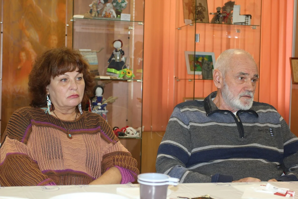 Мастера Татьяна Полубинская и Валерий Слепцов. 