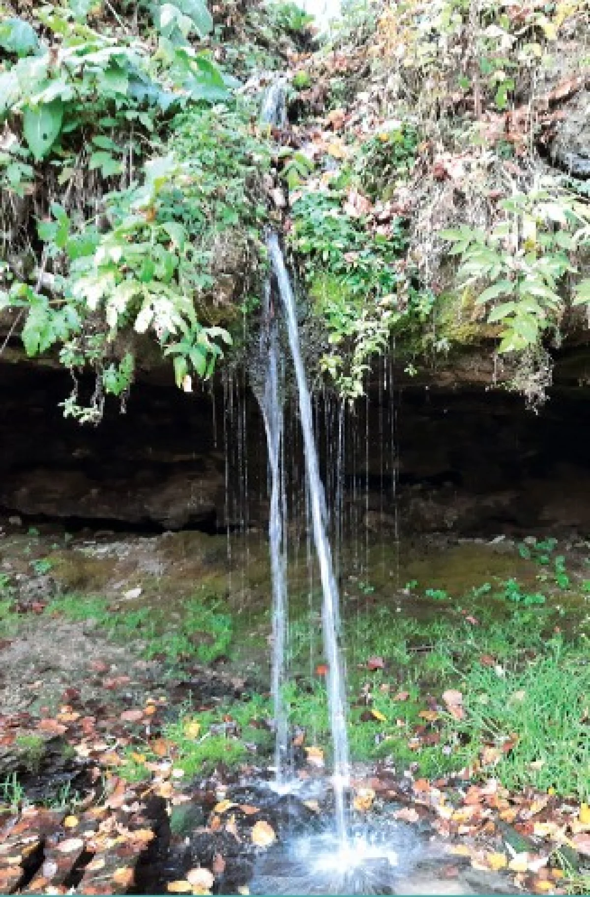 Водопад в Ершово.
