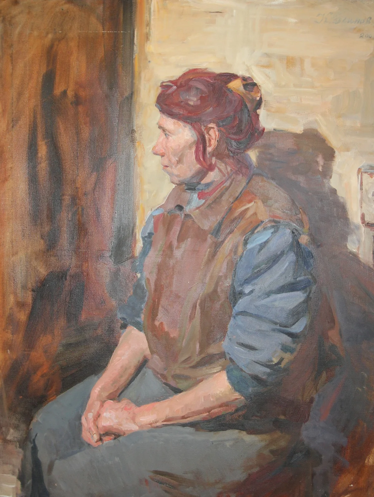 Константин Блинов «Портрет матери», 2008 год.