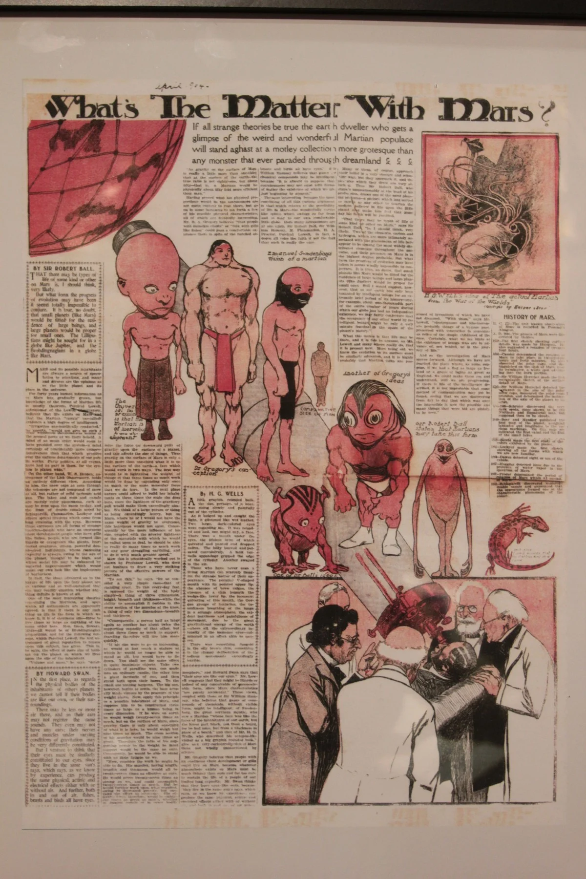 Так представляли марсиан в ХХ веке. 