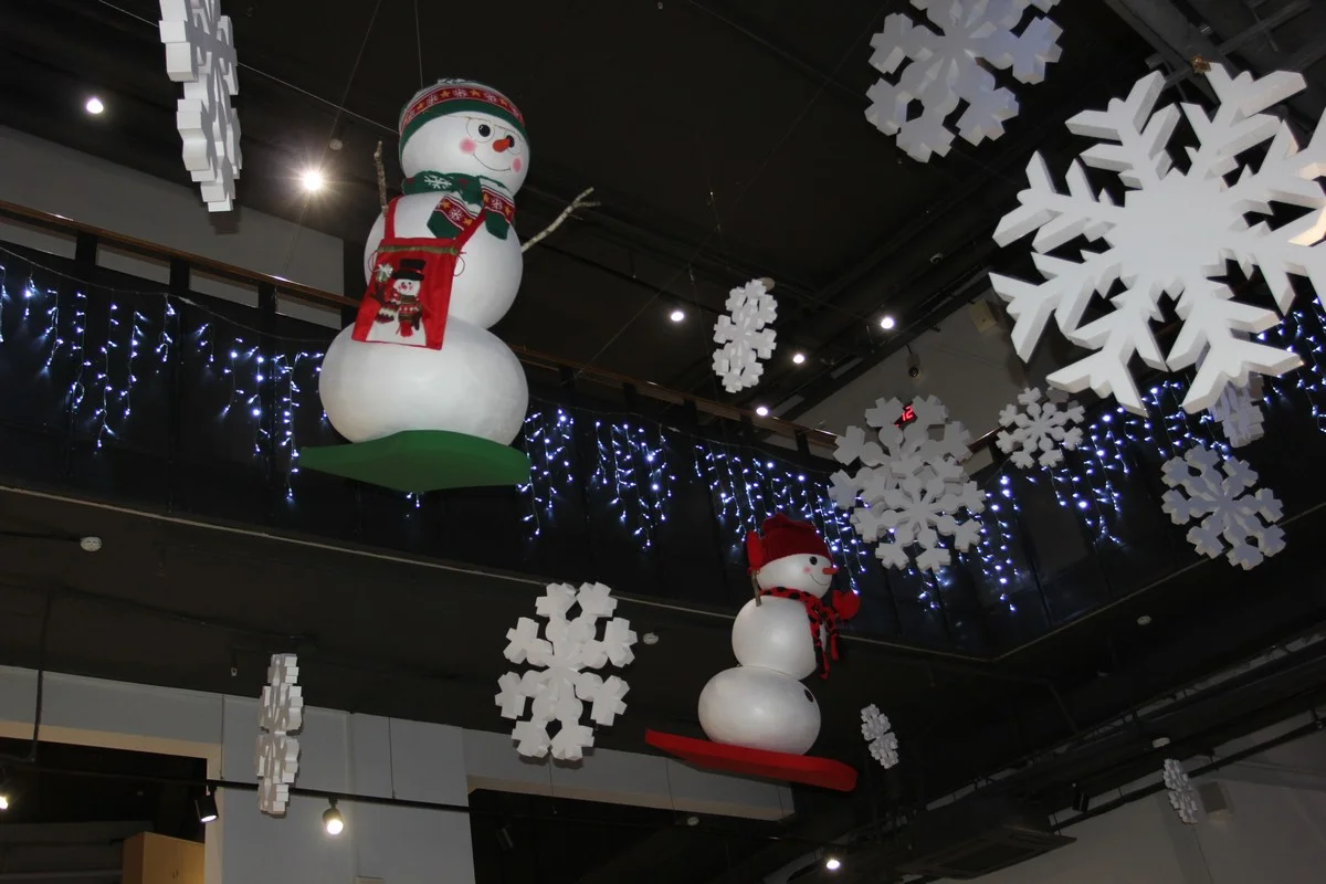 В ИКЦ – снеговики на потоке. Символично, технологично и очень по-калужски! 