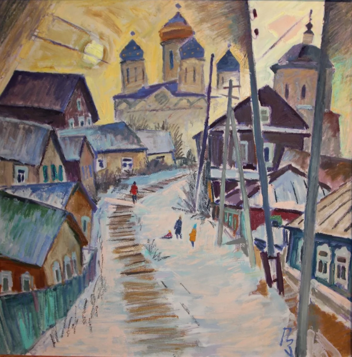 Павел Зеленецкий «Зима в Ельце».