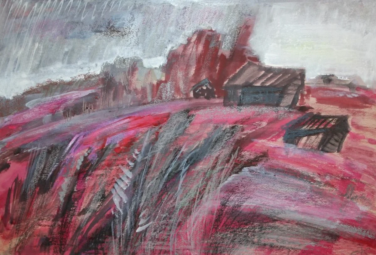 Ольга Кузьминова «Малиновое поле», 2025 год.