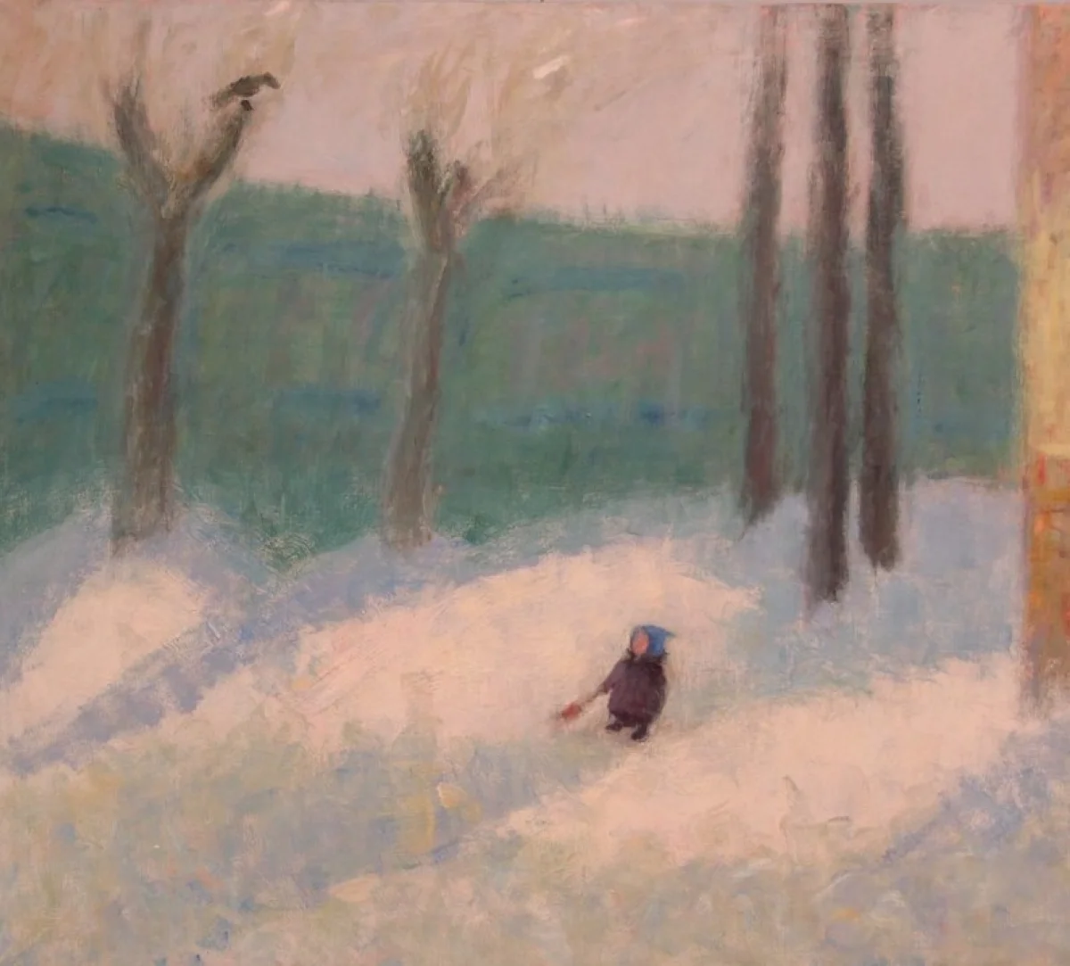 Любовь Евстратова «Первая зима», 2020 год.