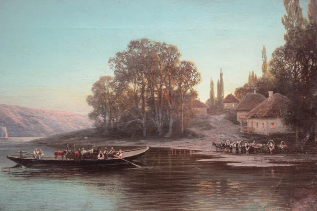 Петр Суходольский «Ночной пейзаж». 