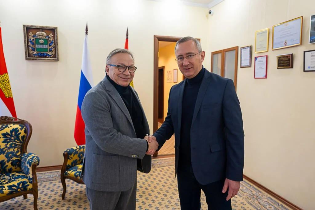 Владислав Шапша обсудил культурные проекты с Игорем Угольниковым