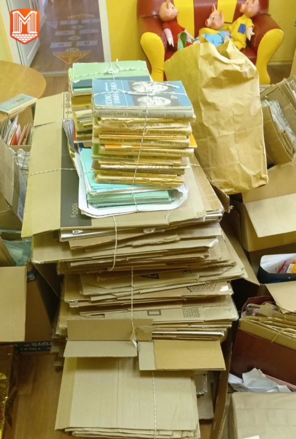 Детский сад в Калуге собрал более 200 кг макулатуры для переработки