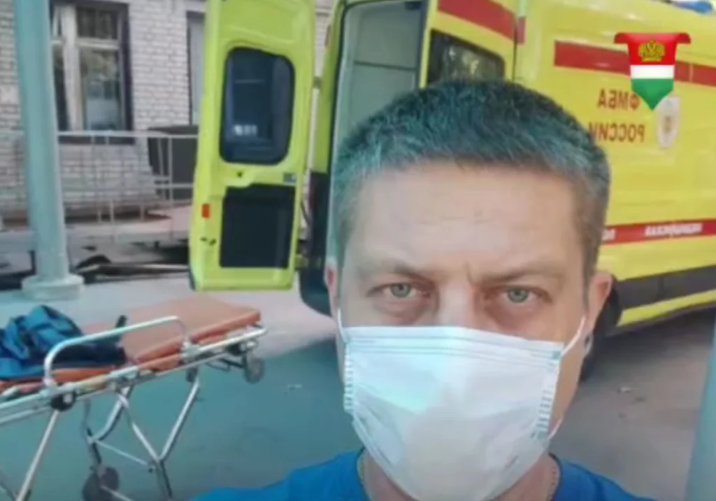 Водитель калужской скорой удостоился медали «За спасение погибавших»