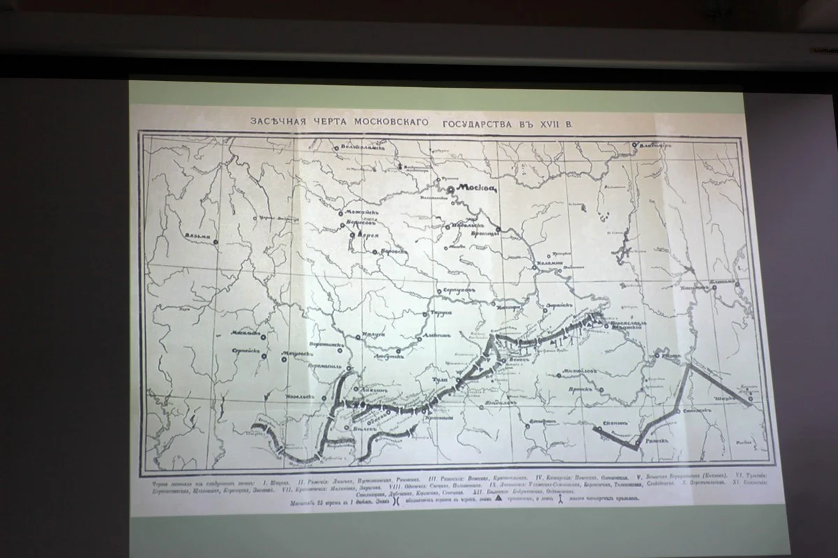Калужский Перемышль входил в состав мощной Засечной черты.