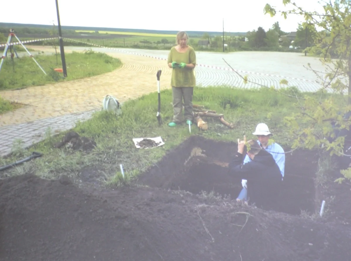 Раскопки на Новом городище.
