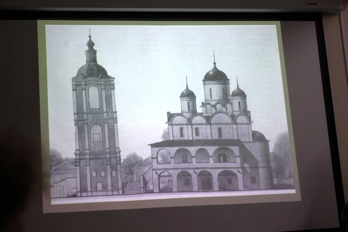 Одна из реконструкций Успенского собора. 