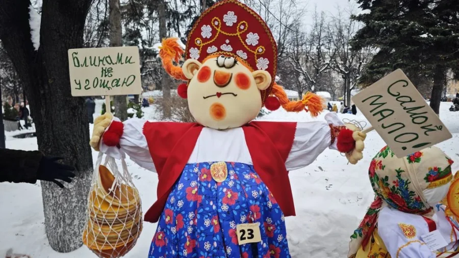 Калуга празднует Масленницу