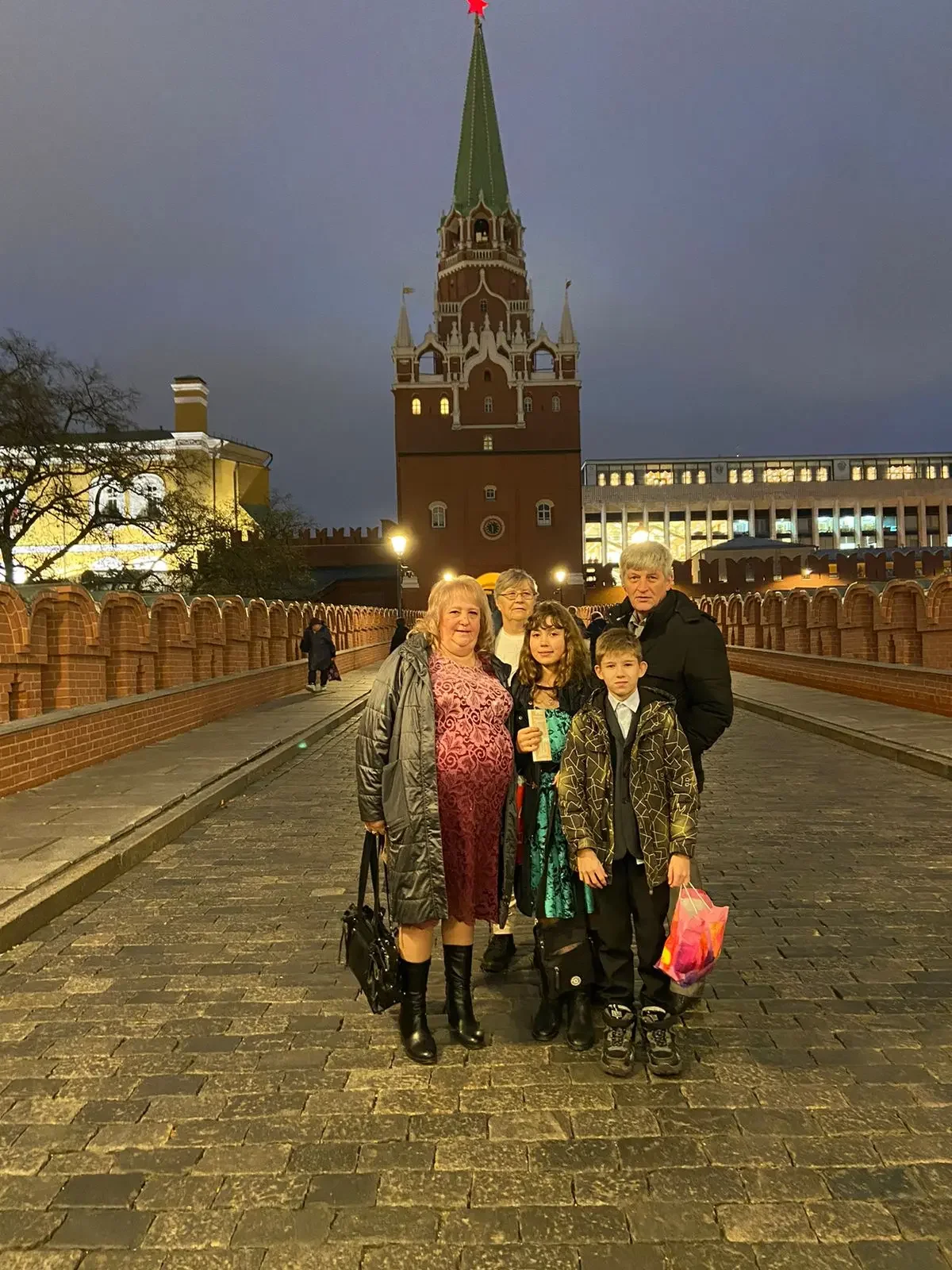 На Дне семьи в Кремле