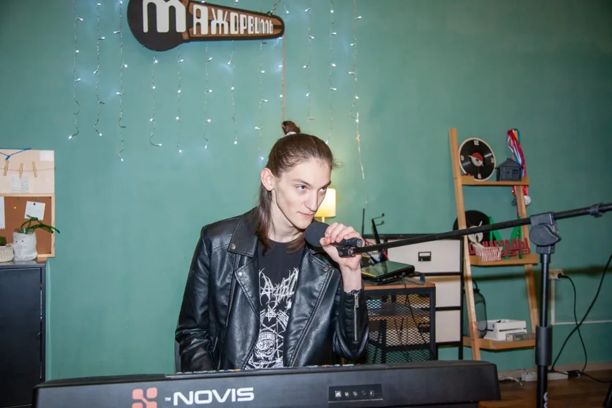 Алексей на рабочем месте