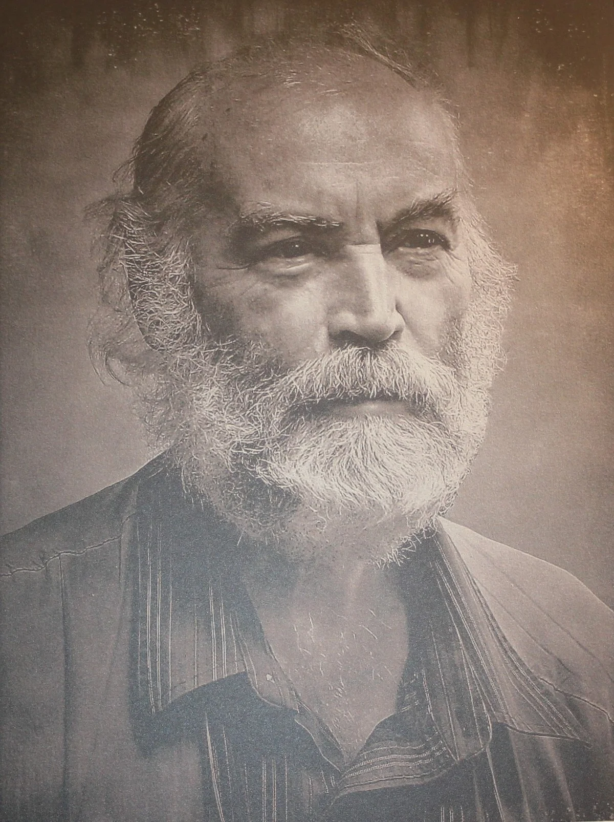 Портрет калужского художника Владимира Арепьева.