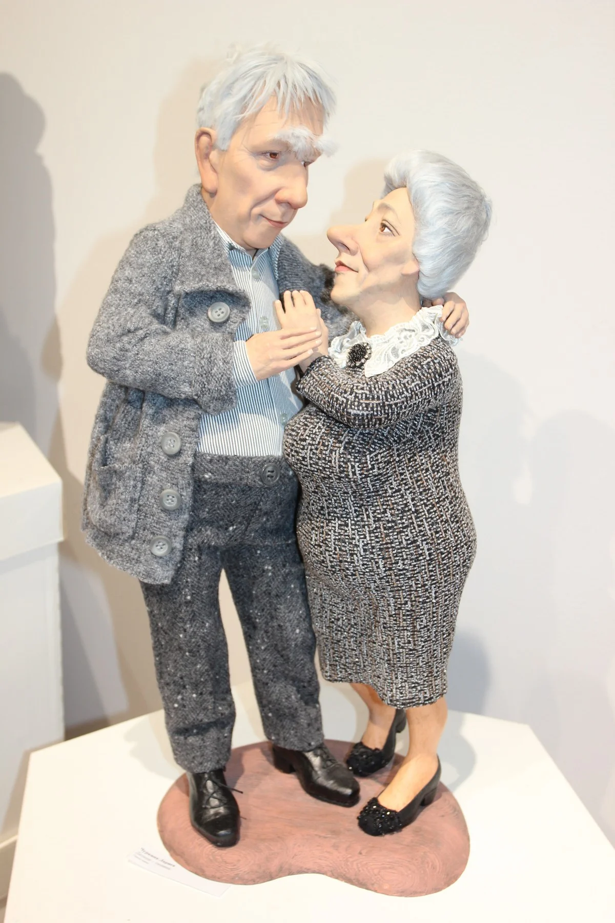 Раневская и Плятт в спектакле «Дальше- тишина». Работа Ларисы Чуркиной.