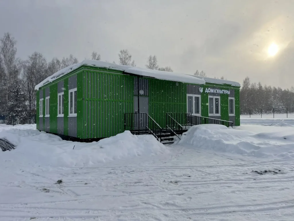 В Калужской области открывают модульные Дома культуры