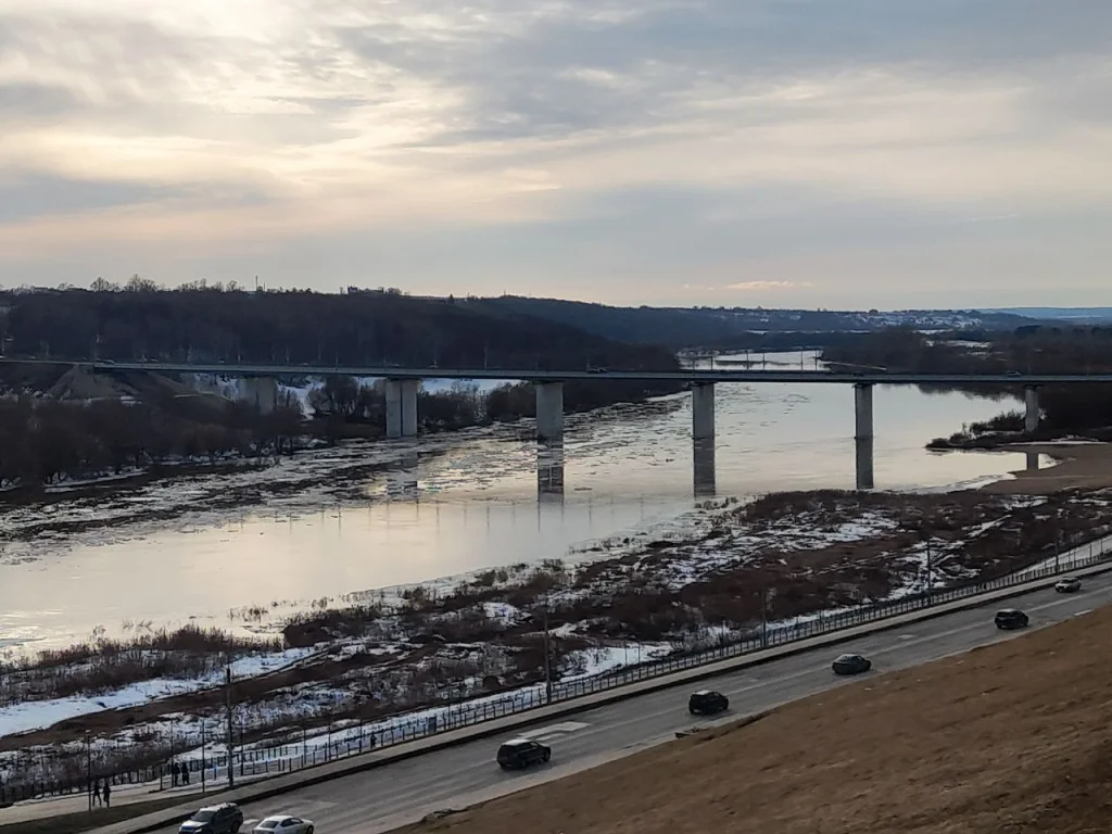 Вода начала подниматься в крупных реках Калужской области