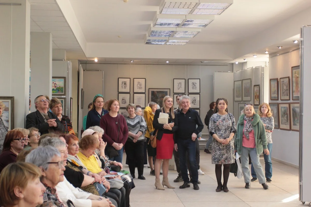 Выставка получилась весеннаяя, добрая  и позитивная.  