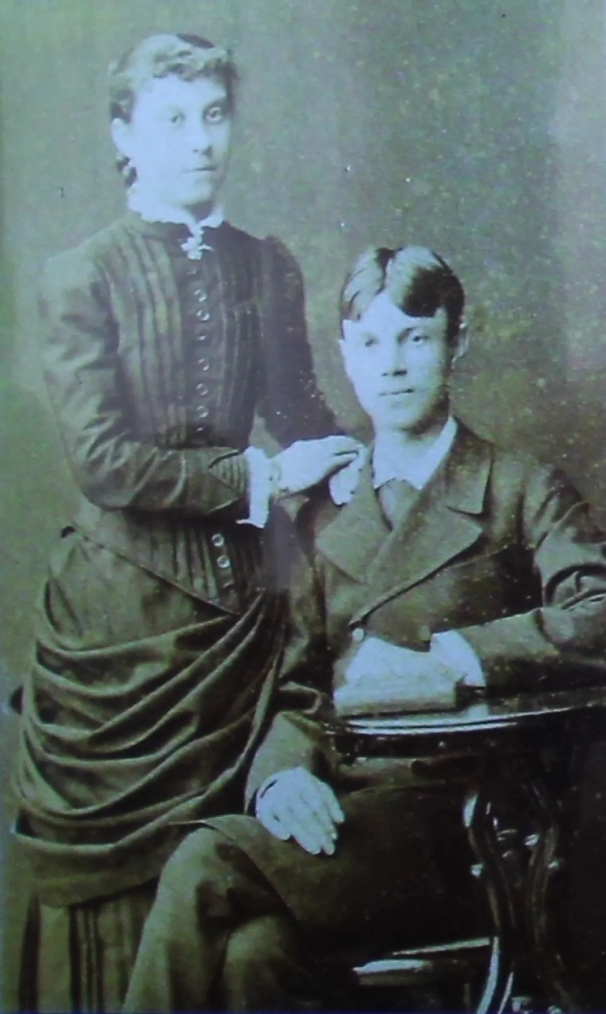 Ольга Вашкова с Константином Ципулиным – сыном Петра Ципулина.