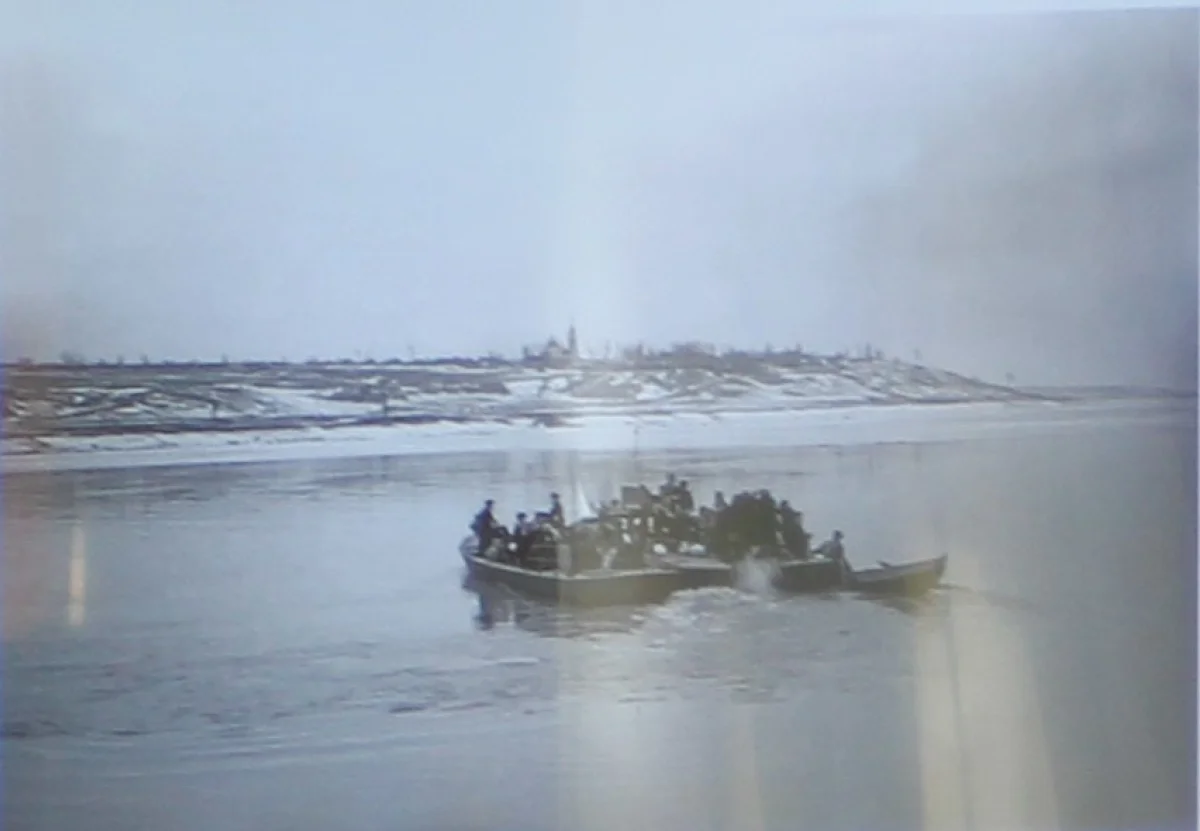 Это фото Лернида Чиркова, еще нет моста через Оку, видна ромодановская церковь. 