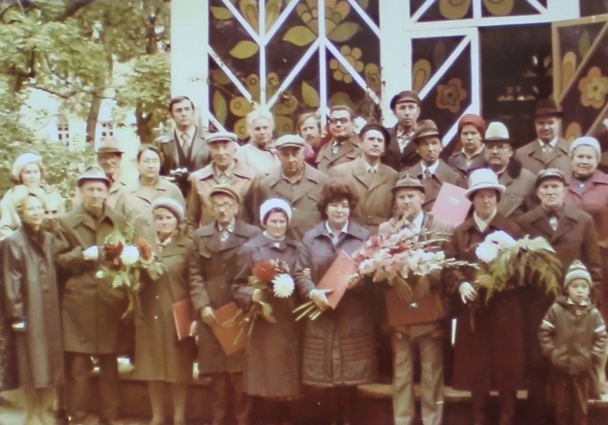 Первая выставка калужских садоводов, 1986 год.