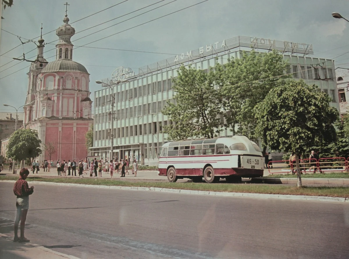 Фото Владимира Морозова. ул. Кирова, начало 1970-х годов. 