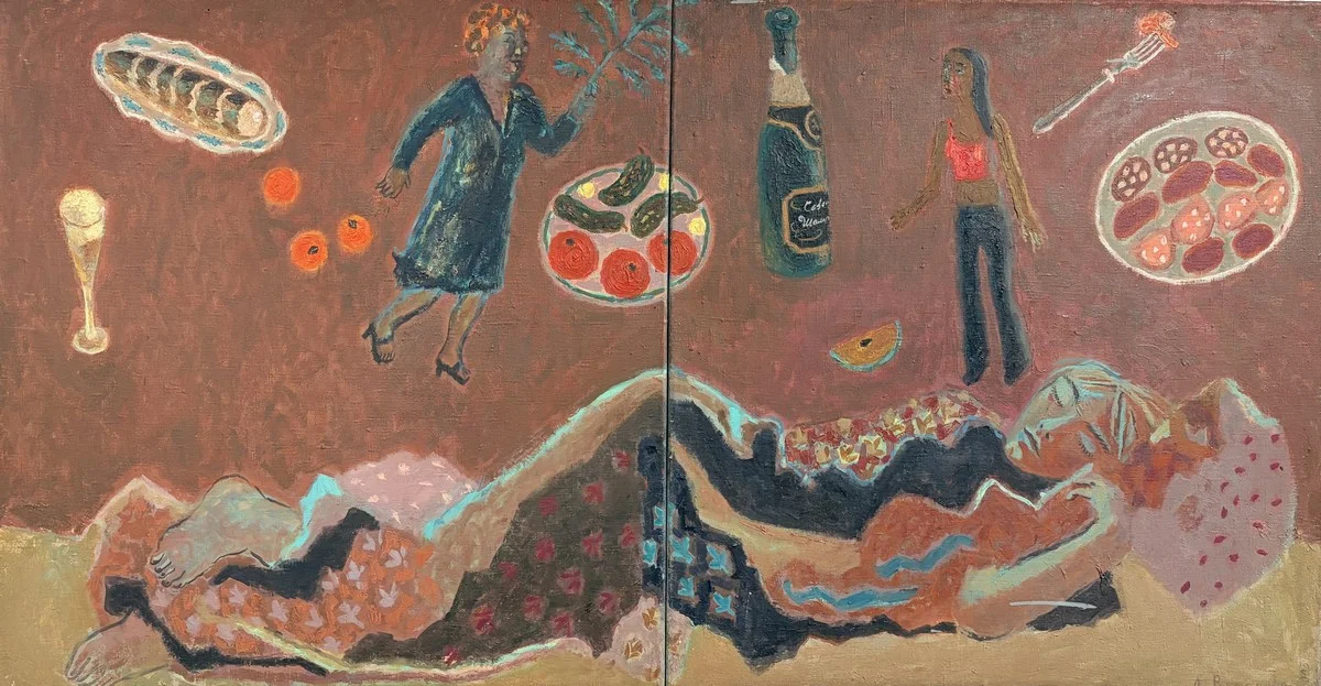 Александра Власова «Предновогодний сон», 2003 год.