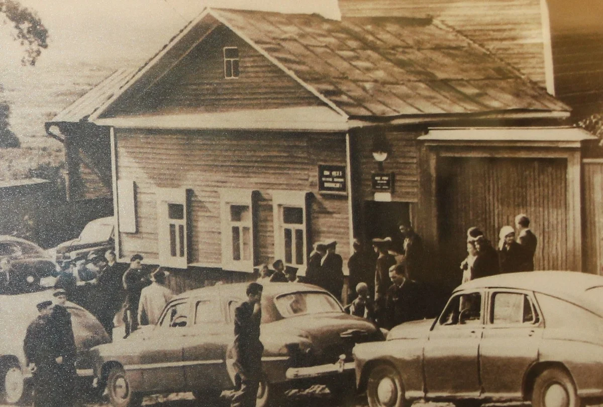 Делагация советских ученых во главе с Королевым. 15 сентября 1957 год. 