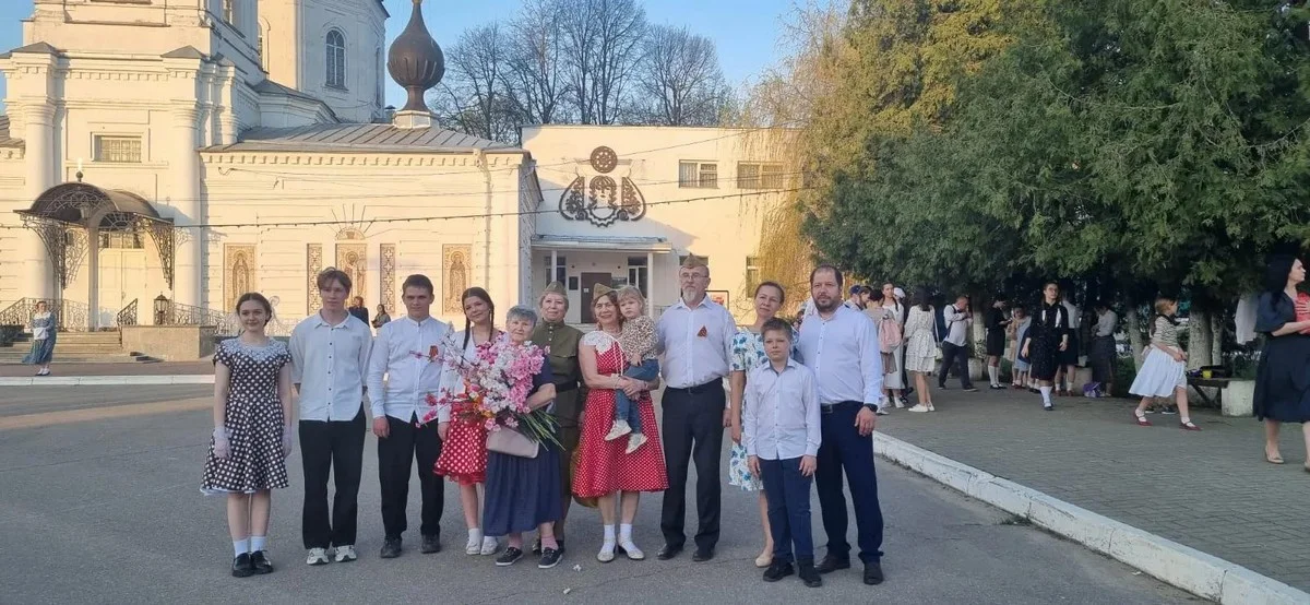 Стародубцевы - участники «Вальса Победы».